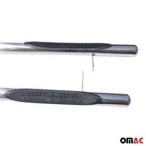 Nissan Juke Side Steps - Omac - S.Steel Oval - 2011-2017 Nissan Juke Side Steps - Omac - S.Steel Oval - 2011-2017
